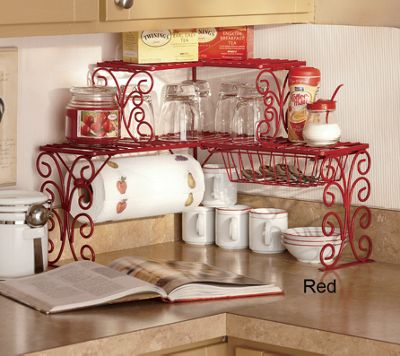 Scrolled Corner Shelf