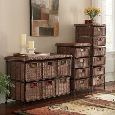 Wicker Taborets