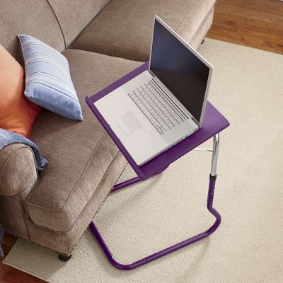 purple laptop desk