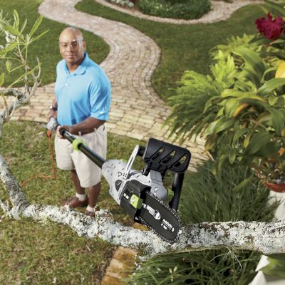 electric 2 in 1 convertible pole chain saw