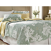 summer garden quilt and sham