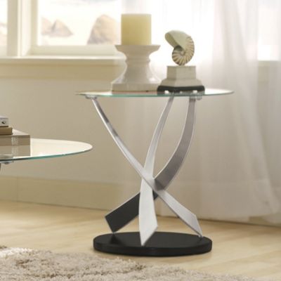 Swirl End Table