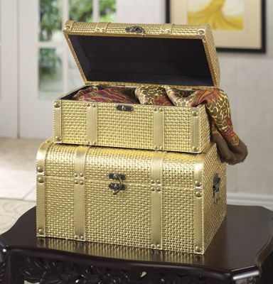 Trunks Golden Set Of Two