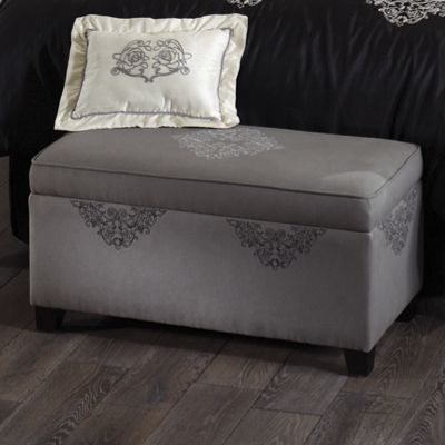 Storage Bench Garden Gate
