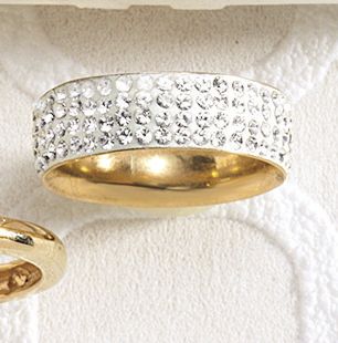 Swarovski Crystal Eternity Band