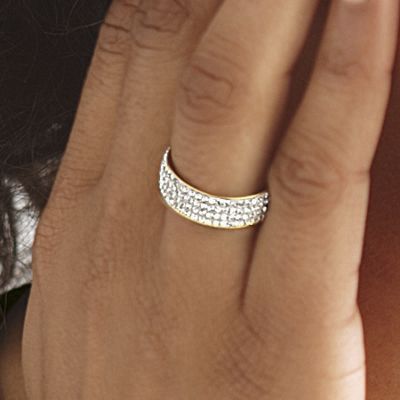 Swarovski Crystal Eternity Band