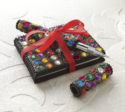 Gem Notebook and Pen