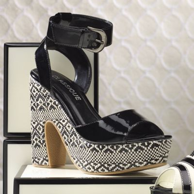 Classique Platform Basket Weave