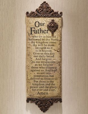 The Lords Prayer Plaque