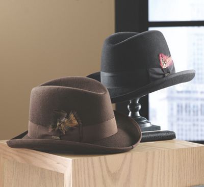 Wool Felt Homburg