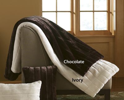 Faux Mink Throw