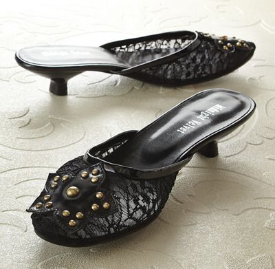 Lace Slipper By Midnight Velvet
