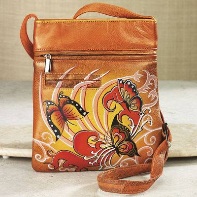 Hand Painted Side Bag