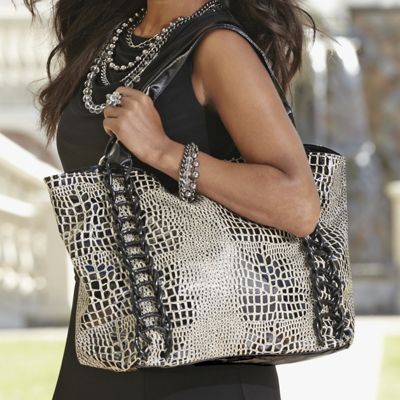 Tote Large Patent Reptile