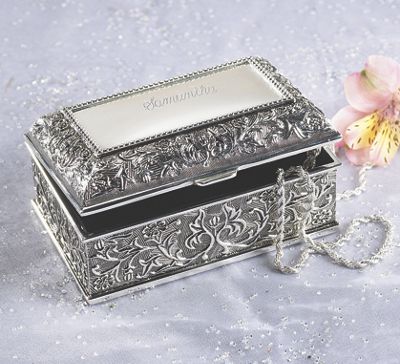 Personalized Floral Box