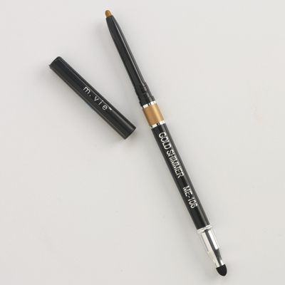 m vie Gold Shimmer Waterproof Eye Liner With Smudger