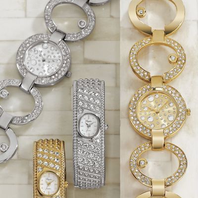 Crystal Circle Watch