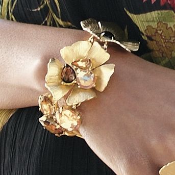 Crystal Blossom Bracelet