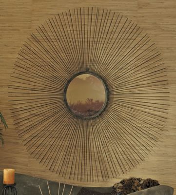 Large Medallion Mirror