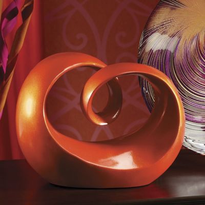 Tango Twisted Orange Sculpture