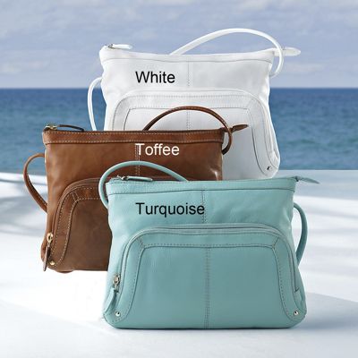 Leather Front Pocket Side Bag