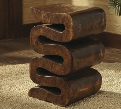 Solid Wood Stool