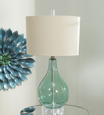 Lamp Green Glass
