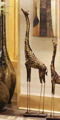 Tall Giraffe Statue