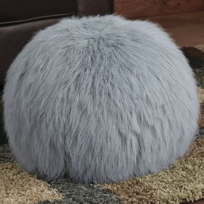 Flokati Yarn Pillow