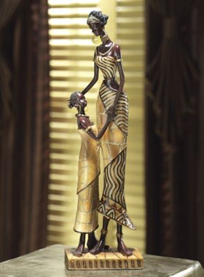 Mother And Child Figurine A