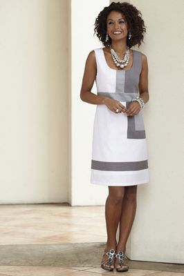 Color Block Dress