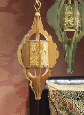 Gold Hanging Lamp