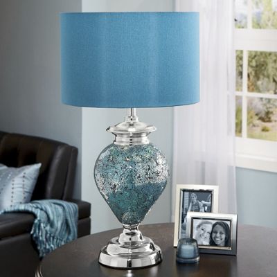 Maren Crackle glass Lamp