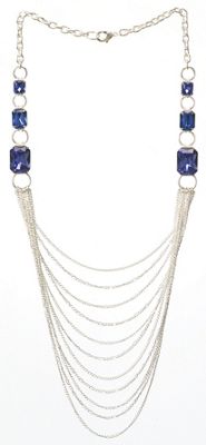 Blue Beaded Necklace