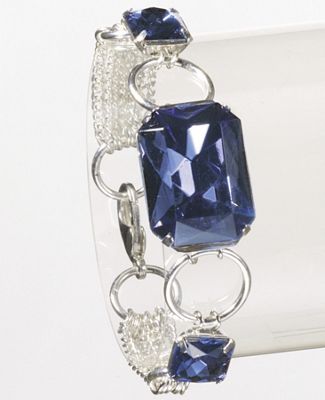 Blue Beaded Bracelet