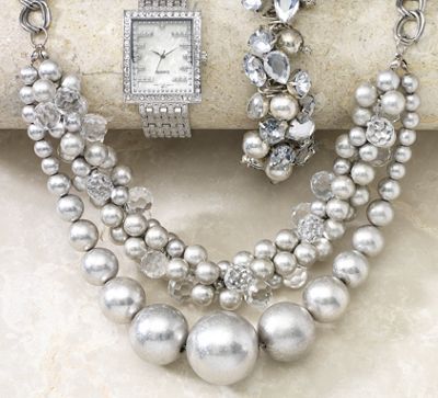 Silvertone Necklace