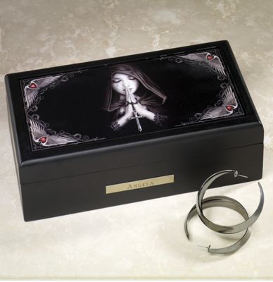Personalized Gothic Prayer Lined Box