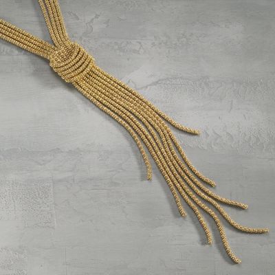 Cascade Knot Necklace