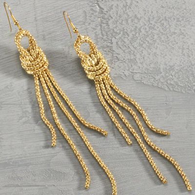 Cascade Knot Earrings
