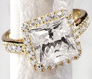 Princess Framed Ring