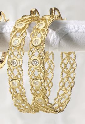 Round Braid Hoops