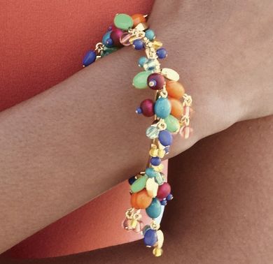 calypso bead drop bangle