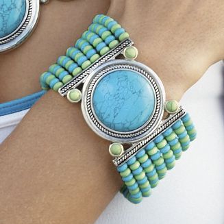 caribbean colors bracelet