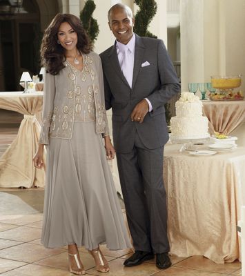 charcoal 2 button suit