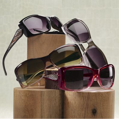 snakeskin sides sunglasses