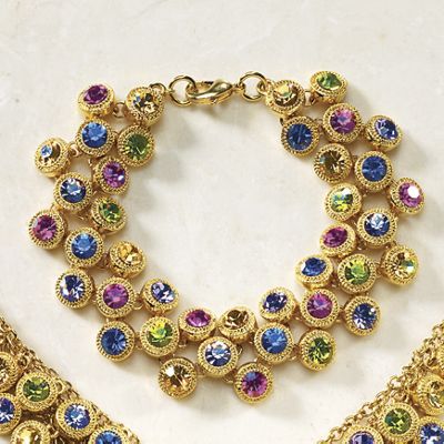 Crystal Circle Bracelet