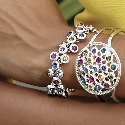 Crystal Circle Bracelet