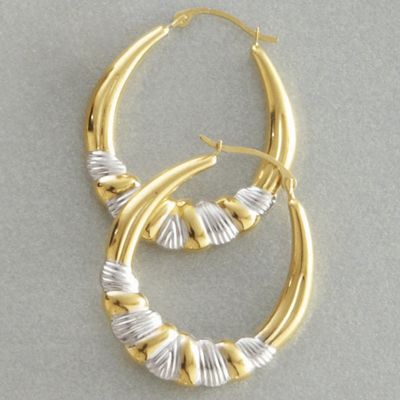 Two Tone Hoops