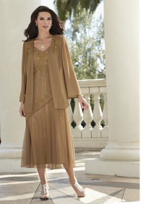 Dress Delilah Drop Waist Beaded