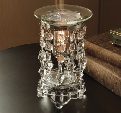 Clear Beaded Oil Burner